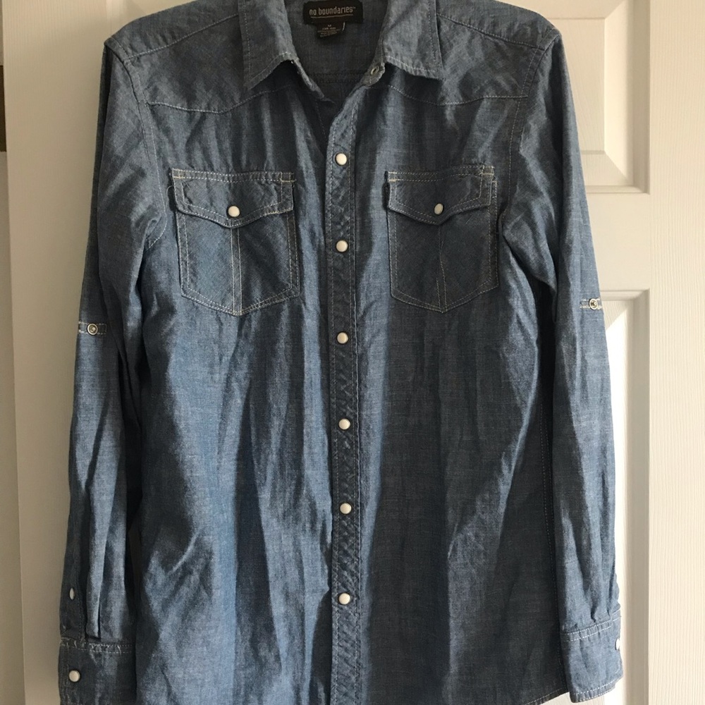No Boundaries Button Down Shirt